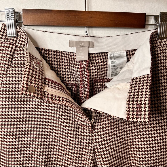 H&M Classic Houndstooth Pants - Size 2 - Picture 6 of 14